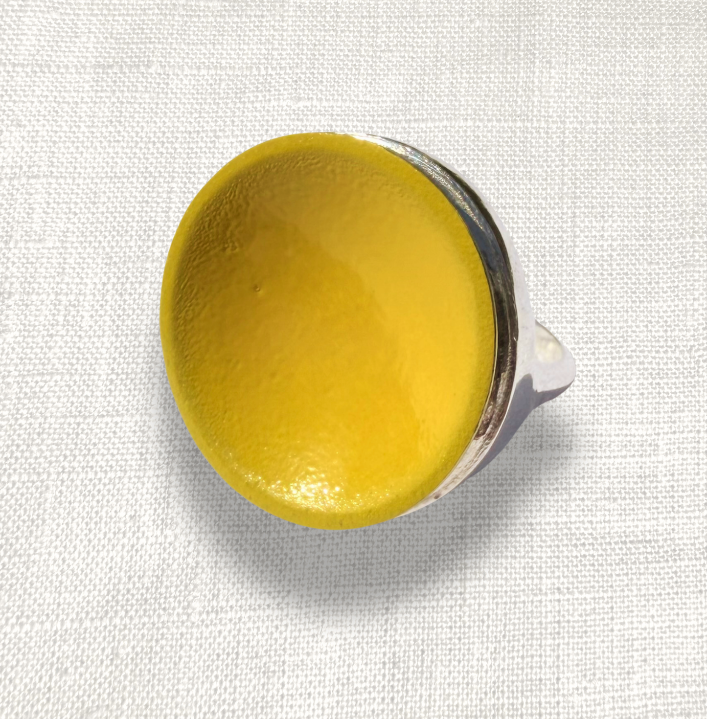 70's signet ring - Bloom Yellow